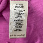 Soft Surroundings  Mage Button Front Tunic Pink Size L Photo 5