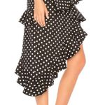 Majorelle  Sugar Crush Skirt in Black Dot Photo 1