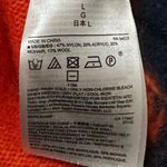 Gap Maternity Circular Fair Isle Holly Berry Sweater Sz Large Mohair Wool Blend Photo 6