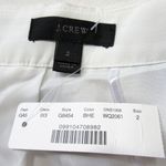 J.Crew NWT Organza A-line in White Black Heart Print Sheer Flare Skirt 2 Photo 2