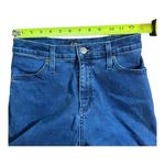 Iris Denim Edge of Seventeen High Rise Dark Blue Wide Flare Jeans Size 25 Photo 8