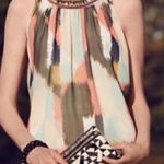 HD in Paris  bejeweled brush strokes shift dress size 8 Photo 0