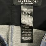 Liverpool NWT  Blue Plaid Print Stretch Pencil Skirt‎ Size 6P Photo 3