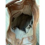 Frye Melissa Gold Metallic Leather Hobo Bag Photo 10