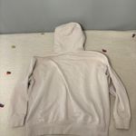 Nike Womens Crème Center Swoosh Hoodie Sweatshirt Large Photo 6