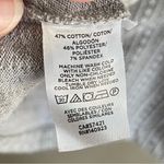 Loft  Greige & White Micro Aztec Print Casual Mini Dress Boho Chic, Large Photo 7