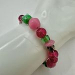 D.P. Limited pink and green beaded bracelet Photo 3