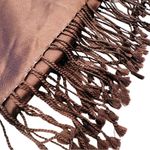 Forth & Towne 100% Silk Pashmina Scarf Women's Brown Career Classic Preppy NWOT Photo 1