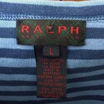 Ralph Lauren  Blue Stripped Tee Shirt Dress Photo 1