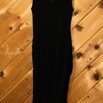 Old Navy maternity black stretchy midi body con tank dress Photo 4