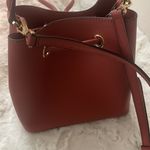 Michael Kors Michael womens crossbody leather cinnamon drawstring bucket bag NWT Photo 3