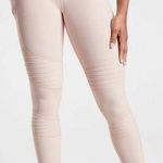 Athleta Inclination Moto Tight Leggingg High Waisted in Powervita Orchid Pink M Photo 0