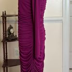 INC Ruched Long Sleeve V-Neck Bodycon Dress Photo 3