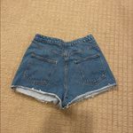 Farm Rio  Colorful Crochet Patchwork Denim Shorts Photo 2