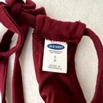 Old Navy Red Racerback Sleeveless Tank Maxi Dress Photo 5