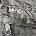 The North Face  VTG black GoreTex women's side Zip Nylon Snow Pants L Photo 11