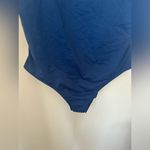 Everlane NWT  Nyle square neck one piece blue swimsuit size XL Photo 4
