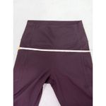Zyia Active sz 4 purple yoga workout leggings capri‎ stretch active wear Photo 6