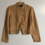 French Connection Light Brown Fitted Jacket Size 4 Photo 0