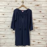 Lilly Pulitzer Del Lago Bell Sleeve Tunic - Blue - Large Photo 11