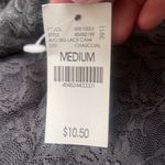 Wet Seal Grey lace top Photo 3