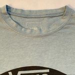 Vans  Off the Wall Classic Fit T-shirt Light Blue Size Small Photo 5