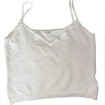 Brandy Melville /John Galt White V-Neck Women's Tank. Photo 0