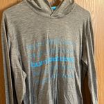 Burn‎ Boot Camp Gray Lightweight Hooded Long Sleeve Small Photo 4