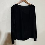 Good American  Asymmetrical Side Twist Slinky Knit Long Sleeve Top 6 / 3XL Photo 4