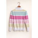 Together Pastel Stripe Cotton Sweater S Photo 1