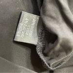 Lafayette 148 Sz L Faux Wrap Draped Sleeveless‎ Jersey Travel Knit Tank Black Size L Photo 5