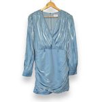 Song of Style Tucker Mini Dress in Clearwater Blue Blue Photo 1