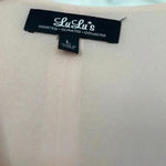 Lulus Lulu’s Love for You Blush Pink Pleated Top size Large EUC Photo 2