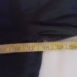 Talbots womens black Medium Petite long sleeve rayon blend vneck shirt. Photo 3