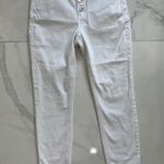 Old Navy  White High-Rise Skinny Jeans Photo 0