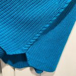 cupio NWT  Size XL Scoop Neck Sleeveless Cotton Teal Blue Knit Vest Top Cotton Photo 3