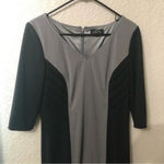 Tahari Black & Grey Dress - Size 8 Photo 3