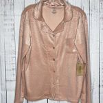 Born Sleepwear NWT Size M/L Pink Plush 2 Pc. Pajama Set Photo 1