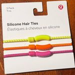 Lululemon  silicone hair ties Photo 0