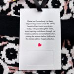 Diane Von Furstenberg  Halter‎ Poppy Midi Dress Neutral Knit Tie Neck Size L NEW Photo 9