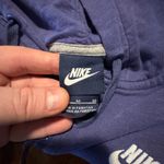 Nike  Sportswear Club Fleece Full Zip Hoodie Women's Medium M Purple Small Swoosh Photo 2