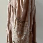 Women’s dress | off the shoulder dress. Size: 2XL Tan Size 12 Photo 1