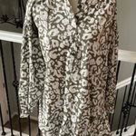 Elizabeth and James  Leopard Print Button Front Tiered Mini Dress Womens Size S Photo 0