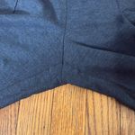 St. John 's Pull on flat front ankle pants Navy Blue size 10 Photo 5