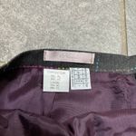 Nicola Italian Windowpane Pencil Skirt Grey Rainbow Details Office SZ 10 Gray Photo 2