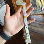 Women's Colorful Shoulder Bag with Chain Detail Yellow Photo 8