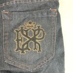 EXPRESS Stella Regular Fit Low Rise Boot Cut Jeans Size 10 NWT Dark Wash Y2K Photo 3