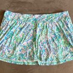 Lilly Pulitzer NWOT UPF 50+ Luxletic Aila Skort Surf Blue Soleil It On Me XXL Photo 1