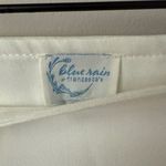 Blue Rain by Francesca’s White Rhinestone Mini Skirt Size XL Photo 5
