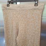 Heartloom 💕💕 Iris Joggers Slim Fit  Fawn Jacquard Leopard Inspired Stitch M NWT Photo 7